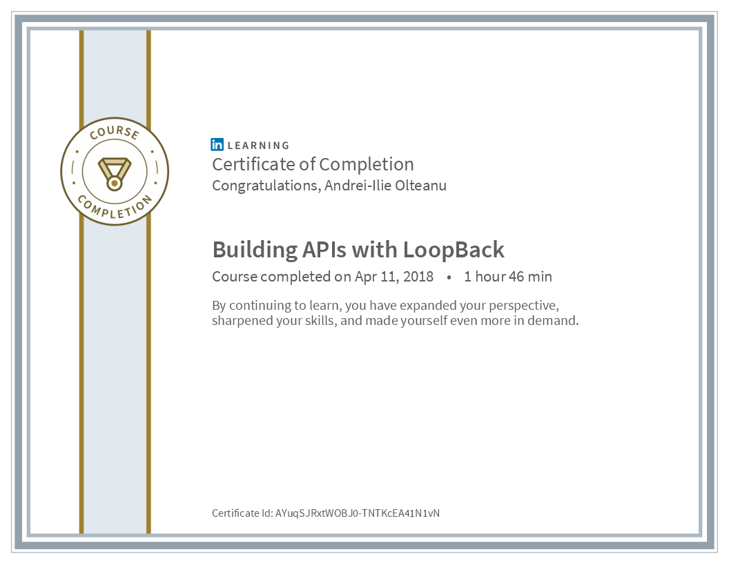 Certificate Building Apis With Loopback image