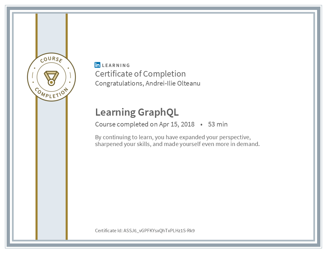 Certificate Learning Graphql image