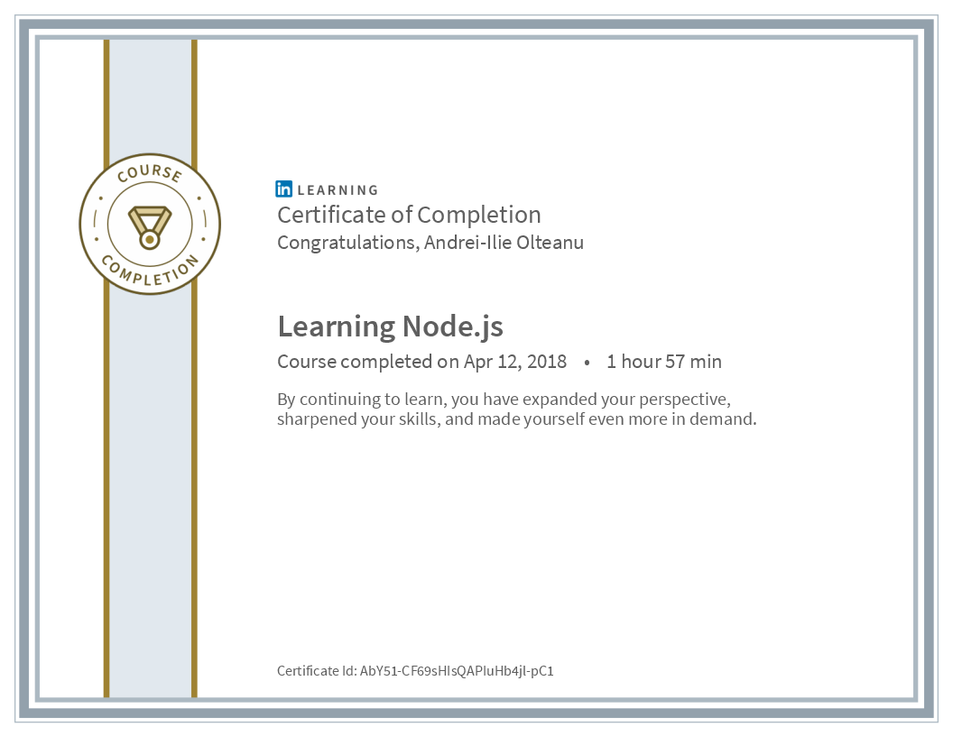 Certificate Learning NodeJs 2 image